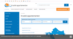 Desktop Screenshot of kroatieappartementen.nl